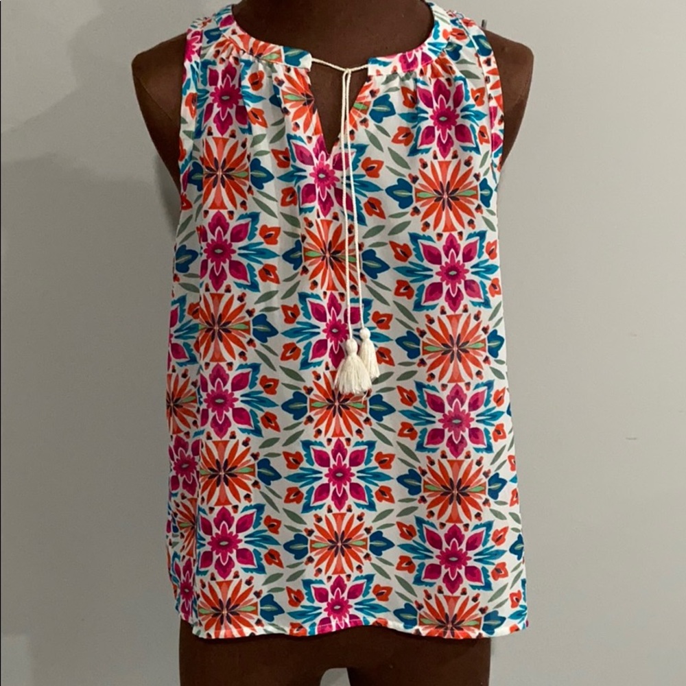 Gap floral blouse